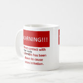 Voorlichting teamleider koffiemok (Voorkant links)