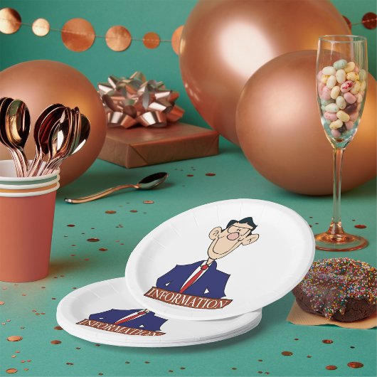 Voorlichtingsfunctionaris Papieren Bordje