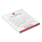 Voorlichtingsnota's voor studenten over Notitieblo Notitieblok (Schuin)