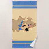 Voorlijke Boo-Boo Beer Strandlaken (Voorkant)