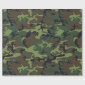 Voorlopige camouflage patronen cadeaupapier (Vlak)