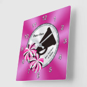 Voorlopige denkbeelden in de slaapkamer, roze klok (Hoek)