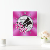 Voorlopige denkbeelden in de slaapkamer, roze klok (Huis)