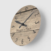 Voorlopige houten loop ・ Aangepast Ronde Klok (Hoek)