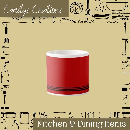 Voorlopige Rode Apple met Stripes Espresso Cup Espresso Kop