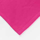 Voorlopige termen Typografie Pink Fleece Blanket (Hoek)