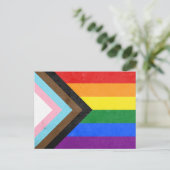 Voorlopige vlag briefkaart (Staand voorkant)