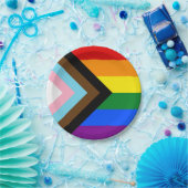 Voorlopige vlag papieren bordje (Feest)