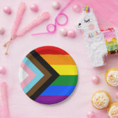 Voorlopige vlag papieren bordje (Feest)