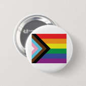 Voorlopige vlag ronde button 5,7 cm (Voorkant /achterkant)