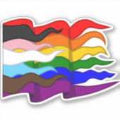 Voorlopige vlag sticker (Voorkant)