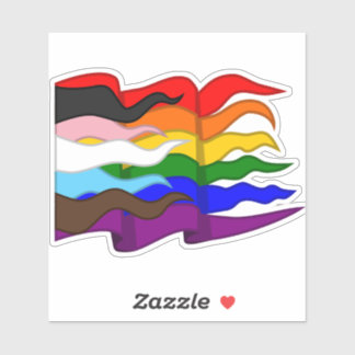 Voorlopige vlag sticker