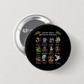 Voormalig Greek Mythology Monsters Ronde Button 5,7 Cm (Voorkant /achterkant)