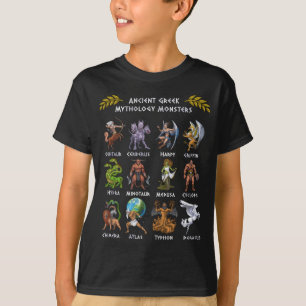 Voormalig Greek Mythology Monsters T-shirt