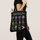 Voormalig Greek Mythology Monsters Tote Bag (Dichtbij)