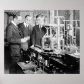 Voormalig Guglielmo Marconi, begin jaren 1900 Poster (Voorkant)