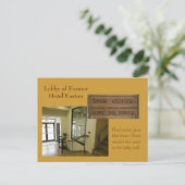 Voormalig Hotel Easton Briefkaart (Staand voorkant)