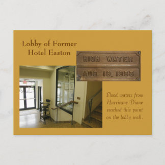 Voormalig Hotel Easton Briefkaart