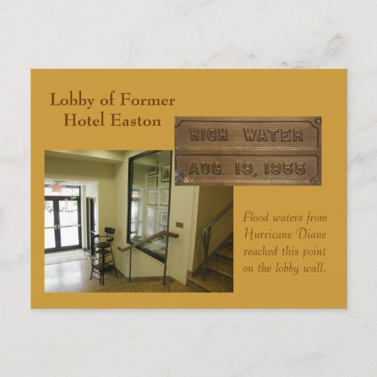 Voormalig Hotel Easton Briefkaart (Voorkant)