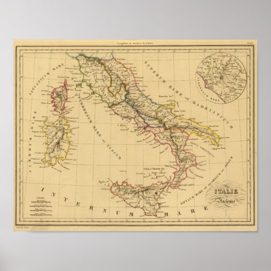 Voormalig Italië Poster (Voorkant)