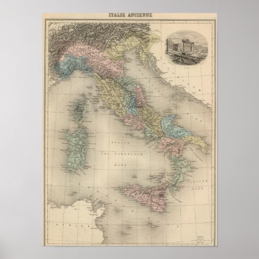 Voormalig Italië Poster (Voorkant)