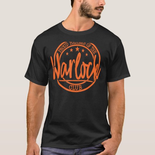 Voormalig lid van de Warlock Club T-shirt (Voorkant)