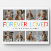 Voormalig liefhebbende Kinder fotocollage Fotoplaat (Voorkant)