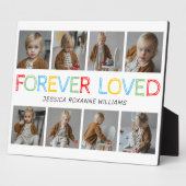 Voormalig liefhebbende Kinder fotocollage Fotoplaat (Zijkant)