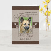 Voormalig liefhebbende sympathie van het Pet Kaart (Gele Bloem)