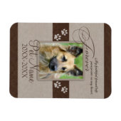 Voormalig liefhebbende sympathie van het Pet Magneet (Horizontaal)