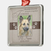 Voormalig liefhebbende sympathie van het Pet Metalen Ornament (Links)