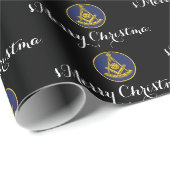 Voormalig Meester Vrijmetselaar Kerstmis Cadeaupapier (Rol Hoek)
