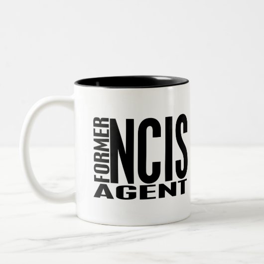 Voormalig NCIS-agent Tweekleurige Koffiemok (Links)