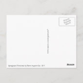 Voormalig Pierre Auguste Cot Briefkaart (Achterkant)