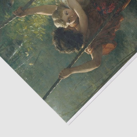 Voormalig Pierre-Auguste Cot Tissuepapier (Detail)