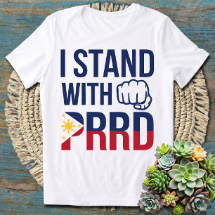 Voormalig President Rodrigo Duterte ICC T-shirt