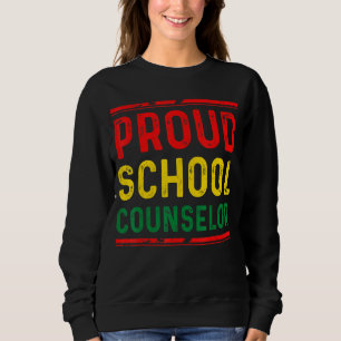 Voormalig schooladviseur Zwarte Geschiedenis Pride Trui