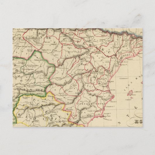Voormalig Spanje Briefkaart (Voorkant)