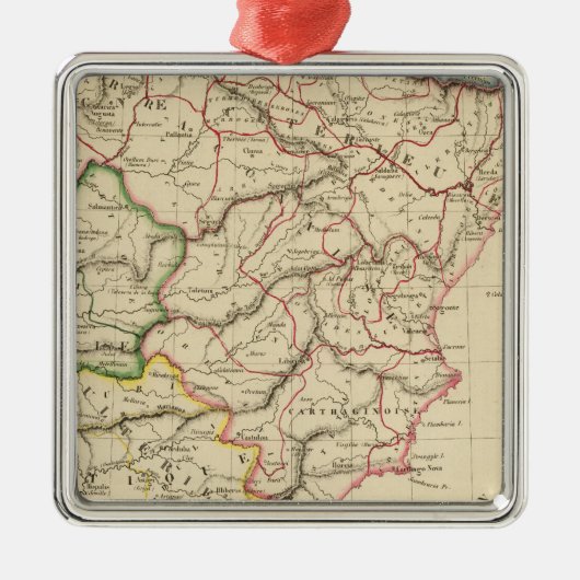 Voormalig Spanje Metalen Ornament (Voorkant)