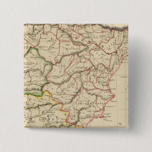 Voormalig Spanje Vierkante Button 5,1 Cm