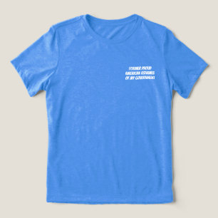Voormalig trots Amerikaans T-shirt