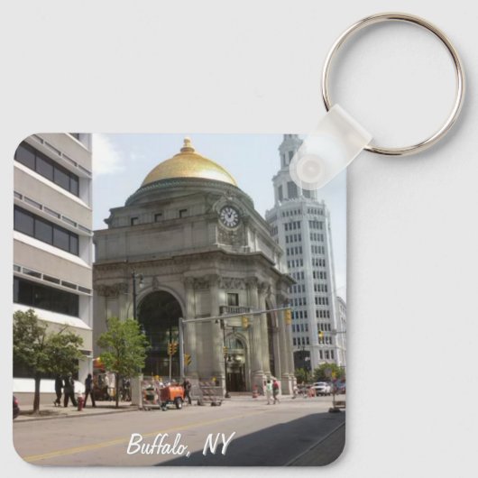 Voormalige Buffalo Spaarbank Sleutelhanger (Achterkant)