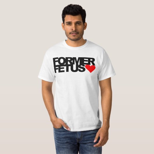 Voormalige foetus t-shirt (Voorkant volledig)