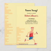 Voormalige jonge seniorenburger - uitnodiging op z (Voorkant / Achterkant)