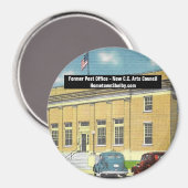 Voormalige Post Kantoor magneet (Voorkant / Achterkant)