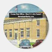 Voormalige Post Kantoor magneet (Voorkant)