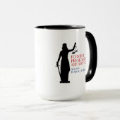 Voormalige Presidenten zijn geen koningen Mok (Voorkant rechts)