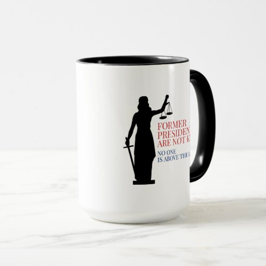 Voormalige Presidenten zijn geen koningen Mok (Voorkant rechts)