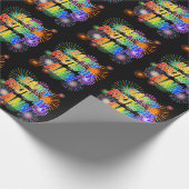 Voornaam "ANN", vun "HAPPY BIRTHDAY" Cadeaupapier (Hoek)