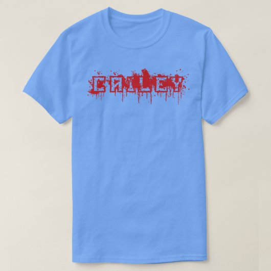 Voornaam Cailey Halloween Costume Personalized T-shirt (Design voorkant)